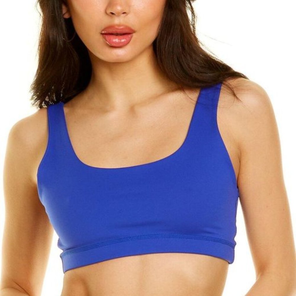 {WeWoreWhat} Sapphire Scoop Bra Top Small - [BRAND NEW]